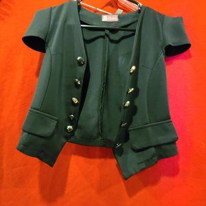 short sleeve suit jacket